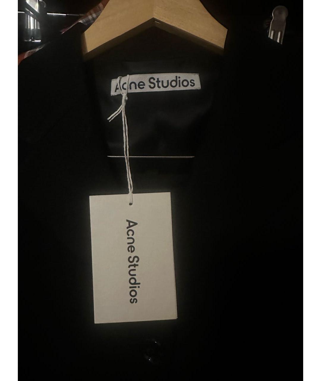 ACNE STUDIOS Черный шерстяной жакет/пиджак, фото 8
