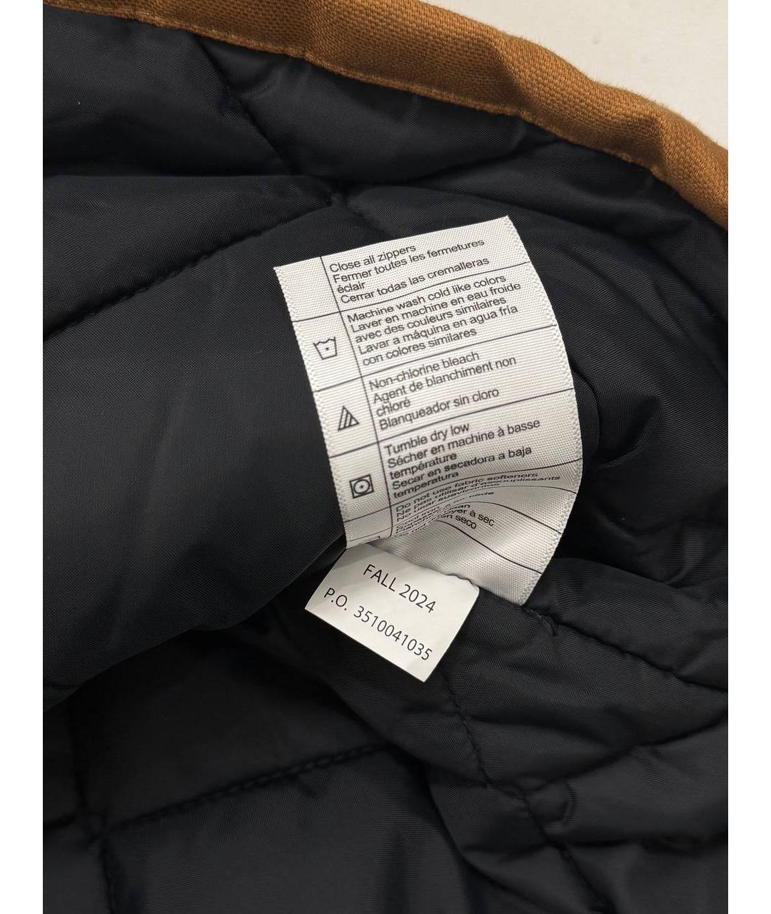 CARHARTT Коричневая хлопковая куртка, фото 6