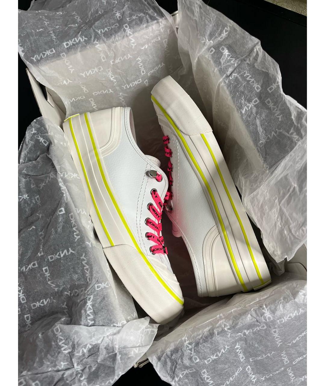 DKNY Белые кеды, фото 8