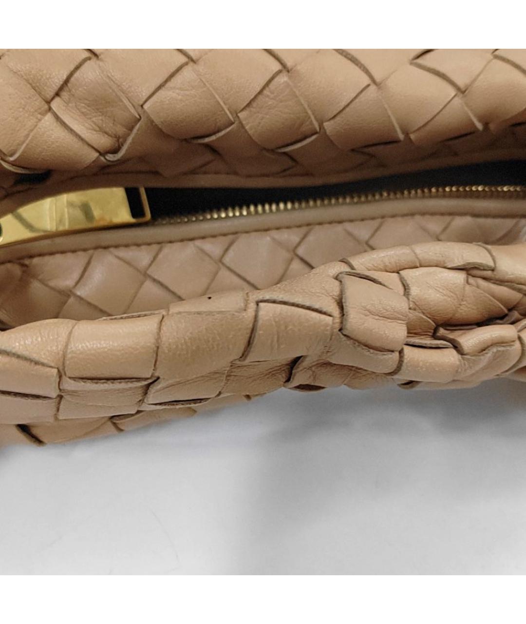 BOTTEGA VENETA Коричневая сумка с короткими ручками, фото 3