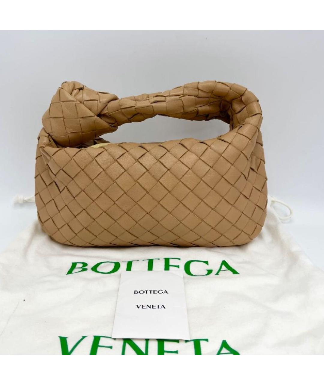 BOTTEGA VENETA Коричневая сумка с короткими ручками, фото 3