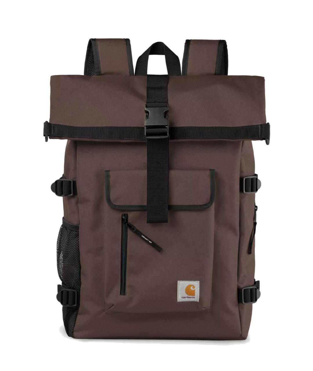 CARHARTT WIP Коричневый синтетический рюкзак, фото 1