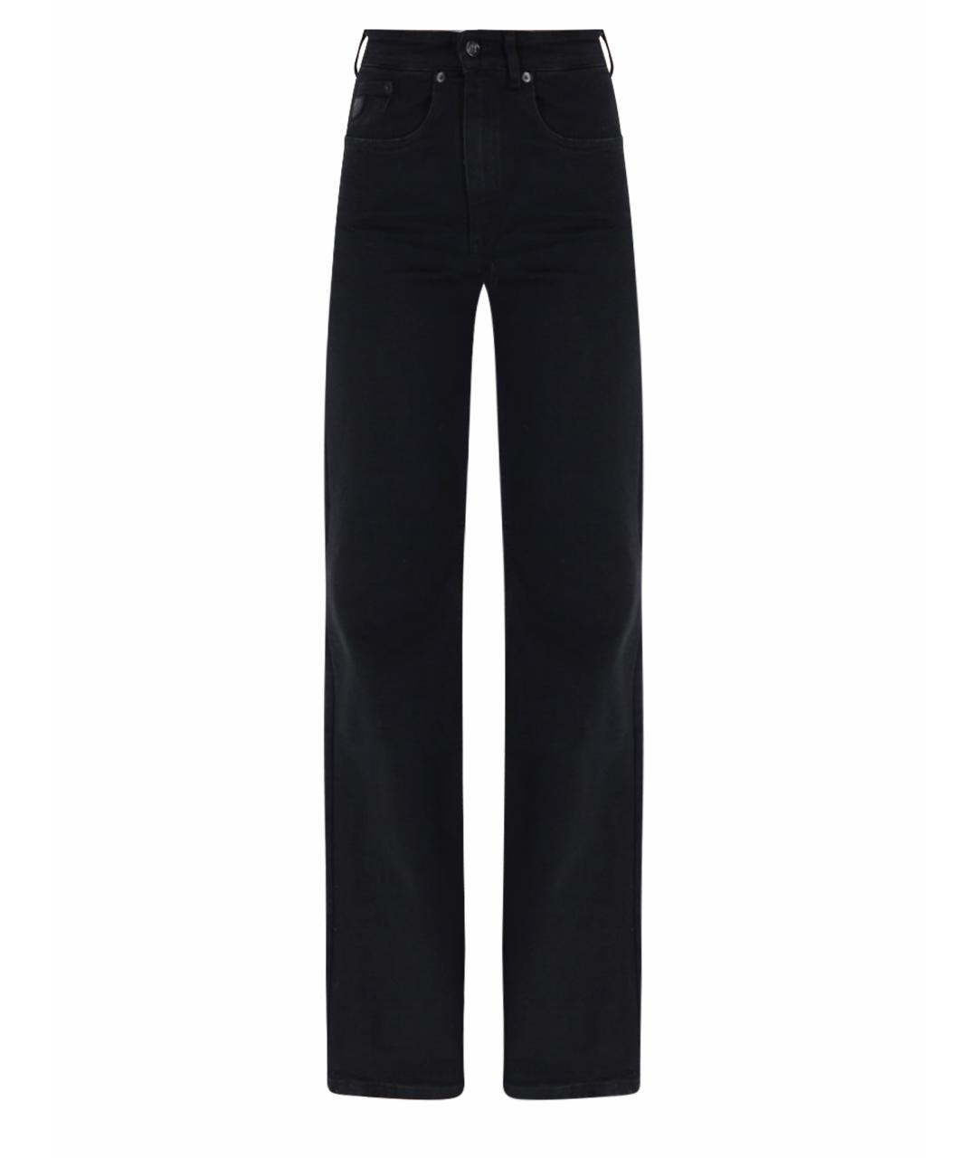 LOIS Черные хлопковые прямые джинсы, фото 1