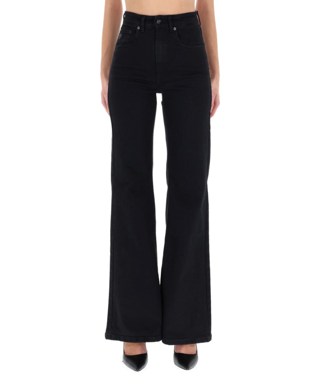 LOIS Черные хлопковые прямые джинсы, фото 5