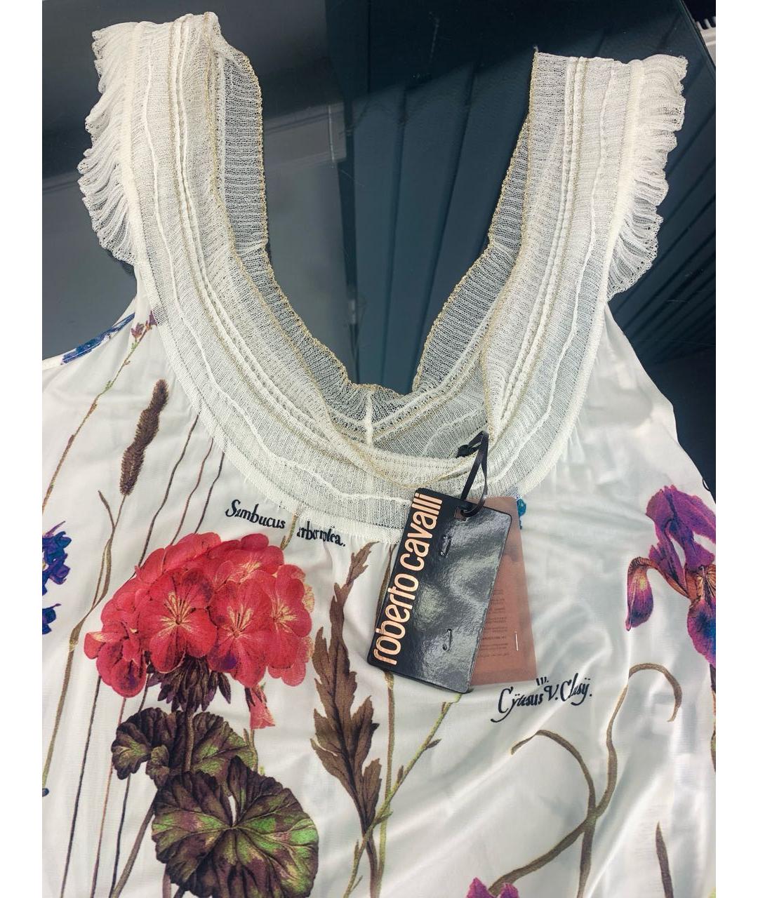 ROBERTO CAVALLI Мульти вискозная майка, фото 3