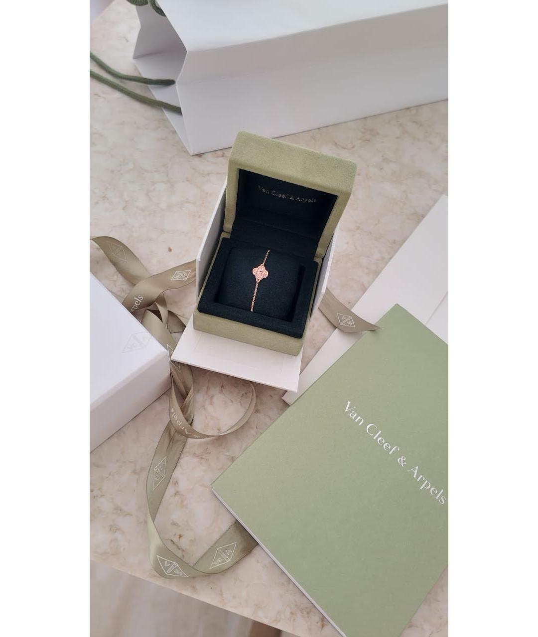 VAN CLEEF & ARPELS Розовый браслет из розового золота, фото 2
