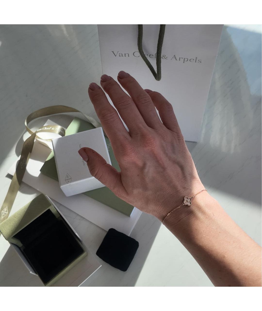 VAN CLEEF & ARPELS Розовый браслет из розового золота, фото 5