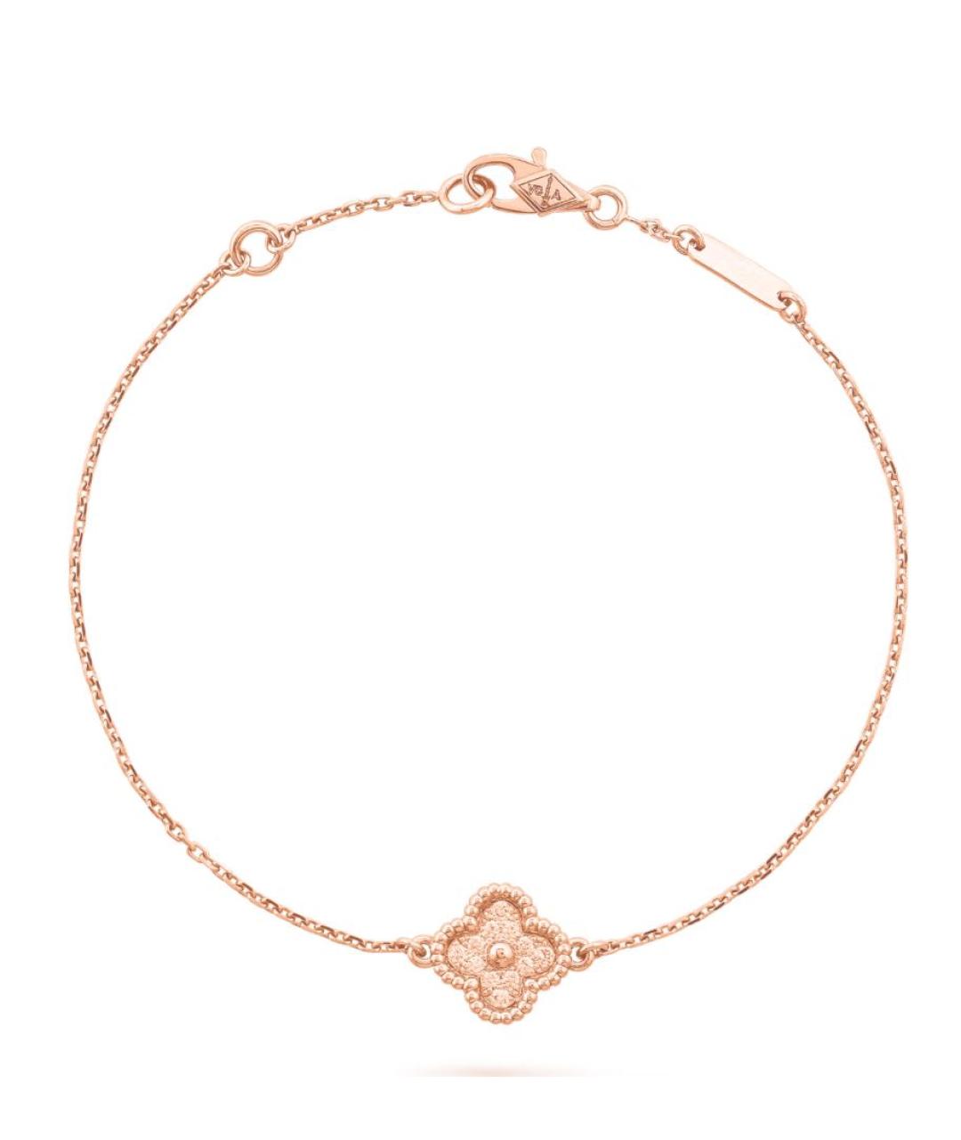 VAN CLEEF & ARPELS Розовый браслет из розового золота, фото 1