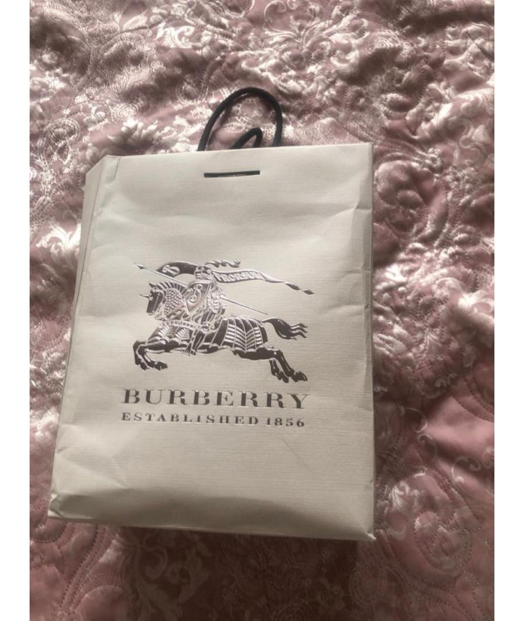 BURBERRY Темно-синий шерстяной джемпер / свитер, фото 8