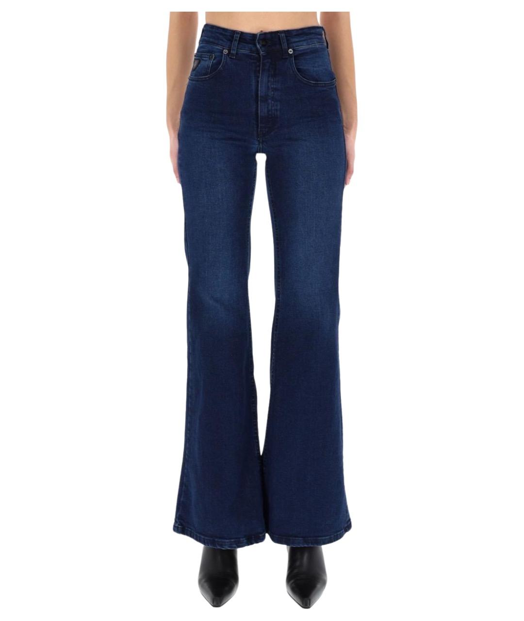 LOIS Темно-синие хлопковые прямые джинсы, фото 5