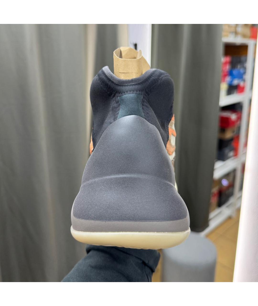 ADIDAS YEEZY Коричневые высокие кроссовки / кеды, фото 6