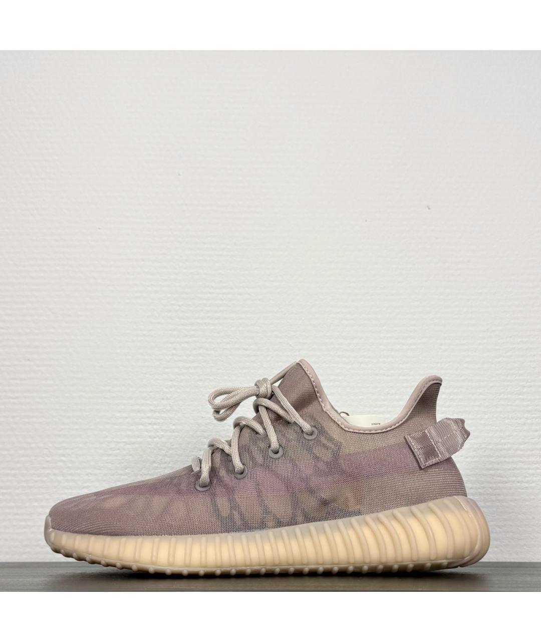 ADIDAS YEEZY Хаки текстильные низкие кроссовки / кеды, фото 9