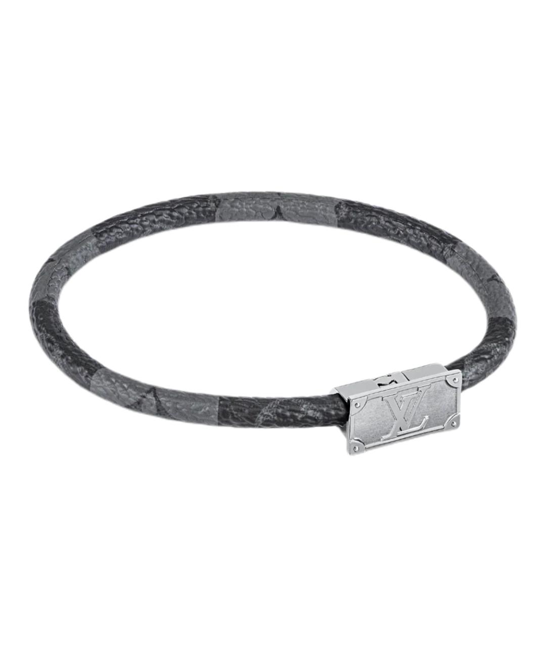 LOUIS VUITTON Черный браслет, фото 2