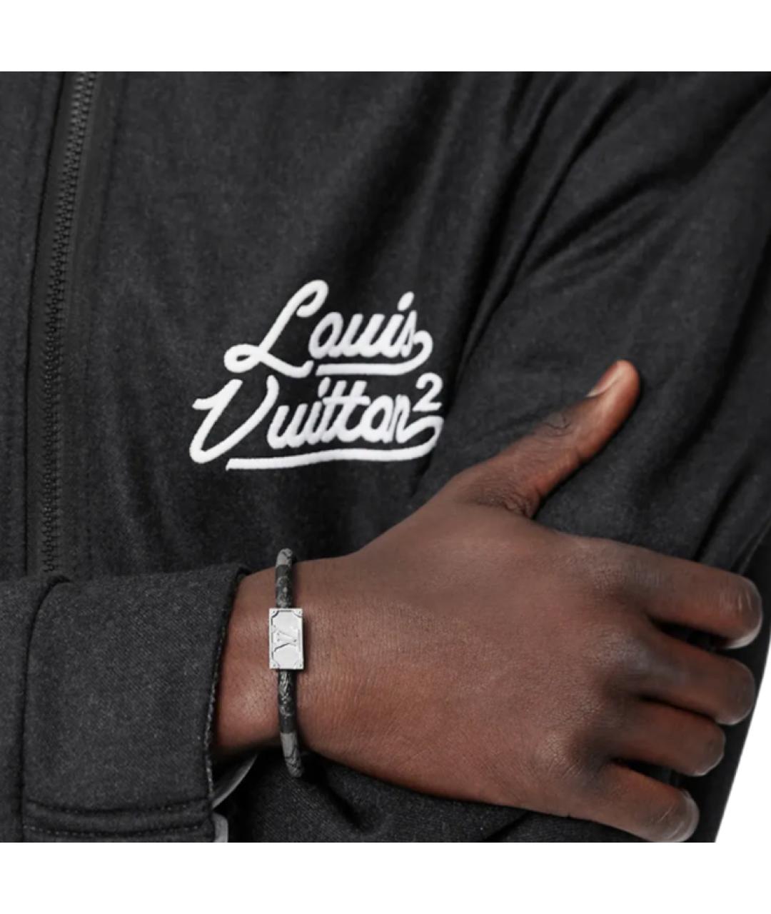 LOUIS VUITTON Черный браслет, фото 3
