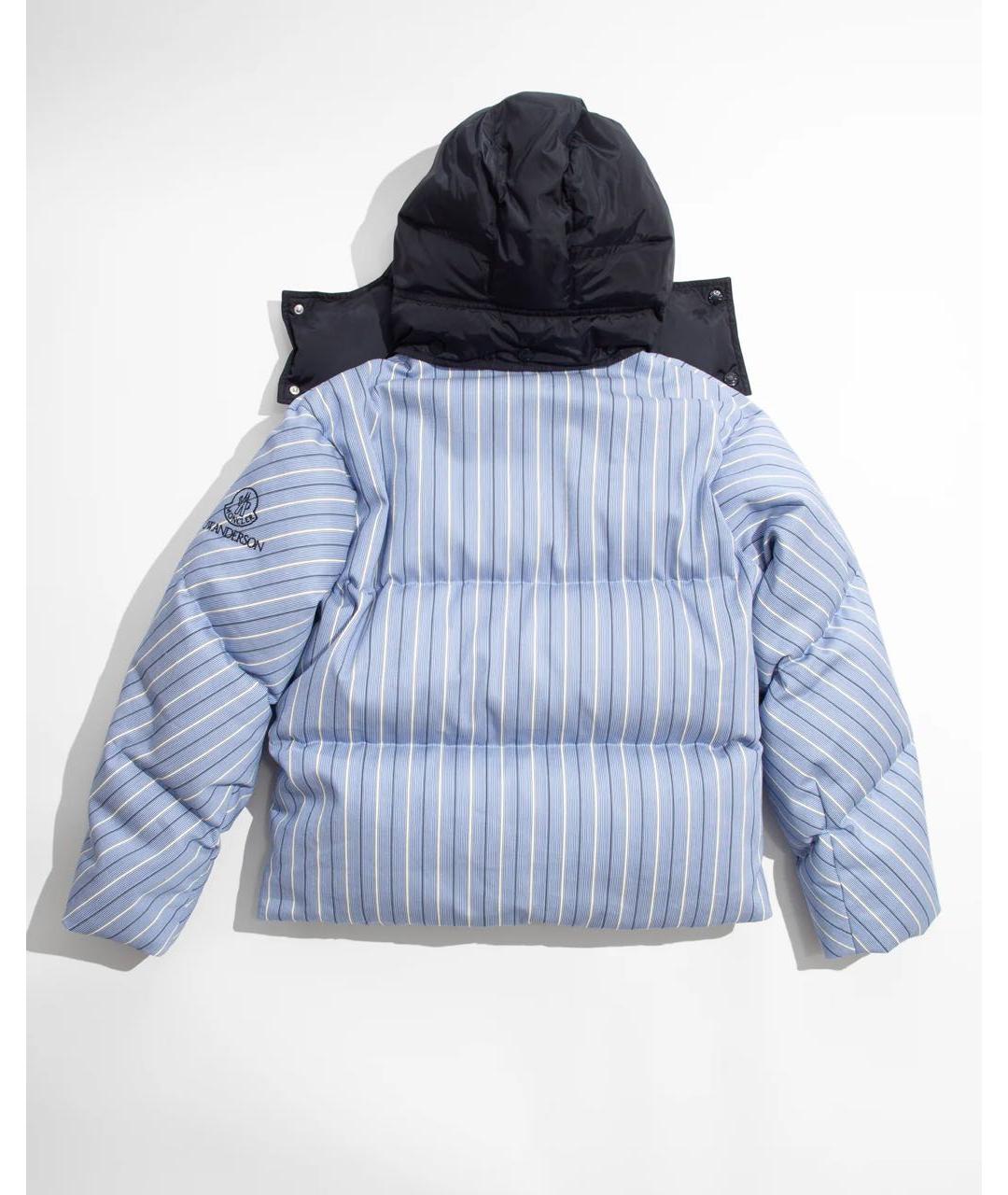 J.W.ANDERSON Голубая полиэстеровая куртка, фото 2