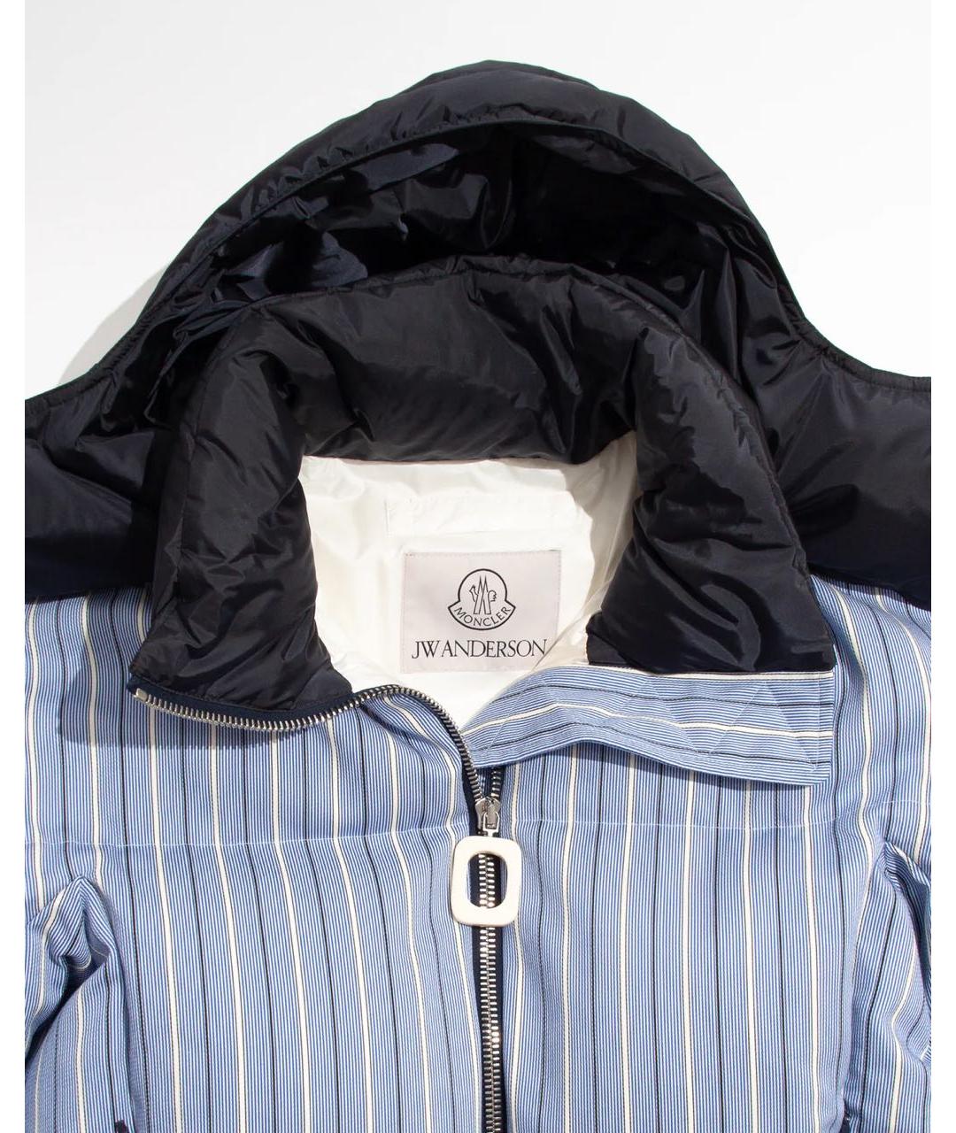 J.W.ANDERSON Голубая полиэстеровая куртка, фото 3