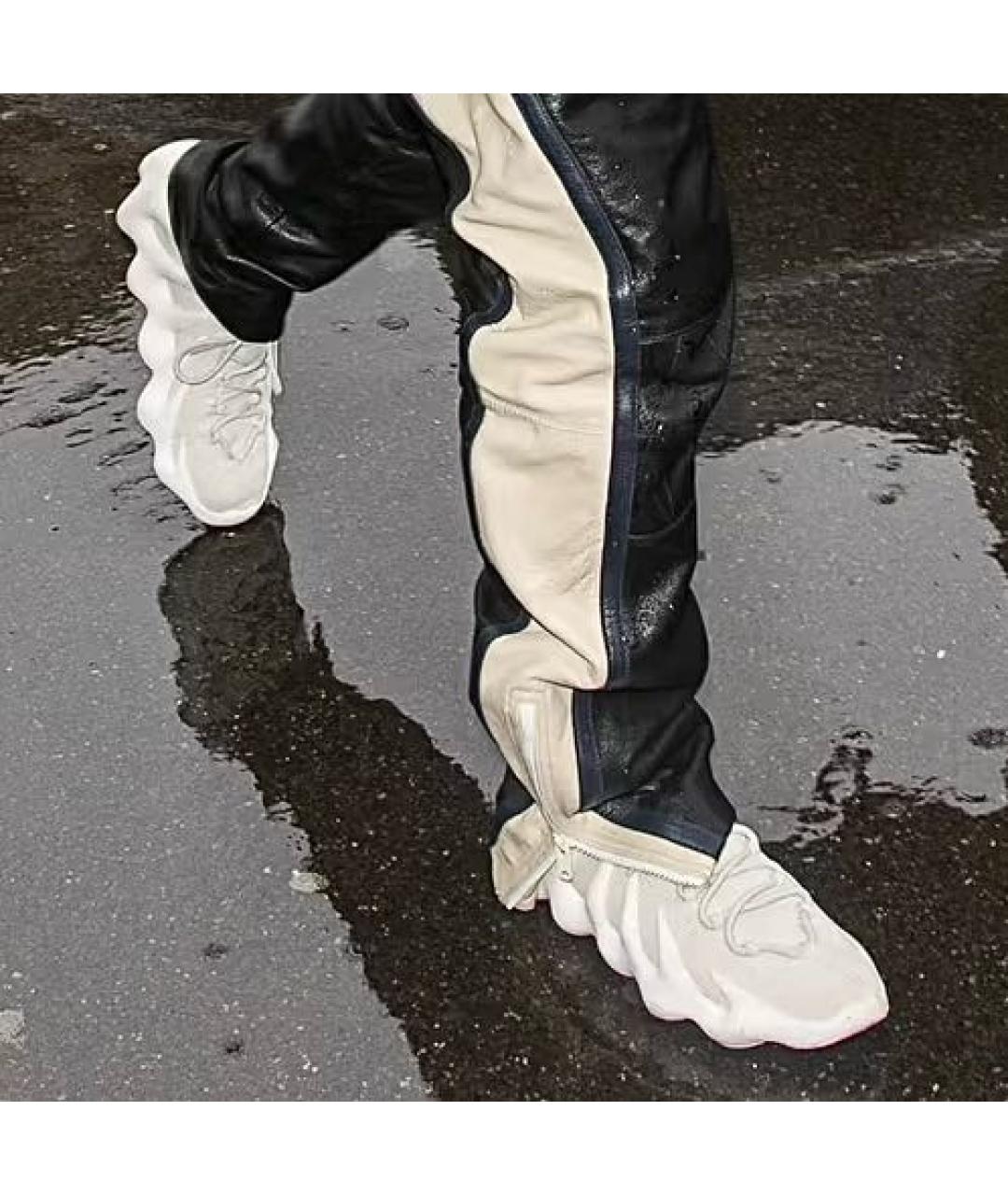 ADIDAS YEEZY Серые текстильные низкие кроссовки / кеды, фото 8