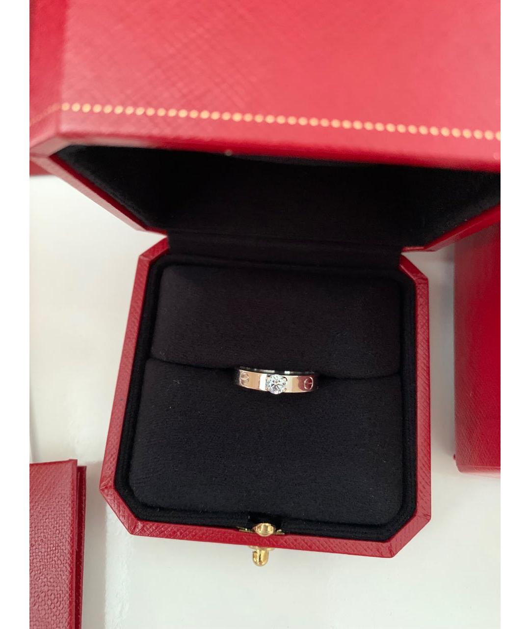 CARTIER Серебряное кольцо из белого золота, фото 2
