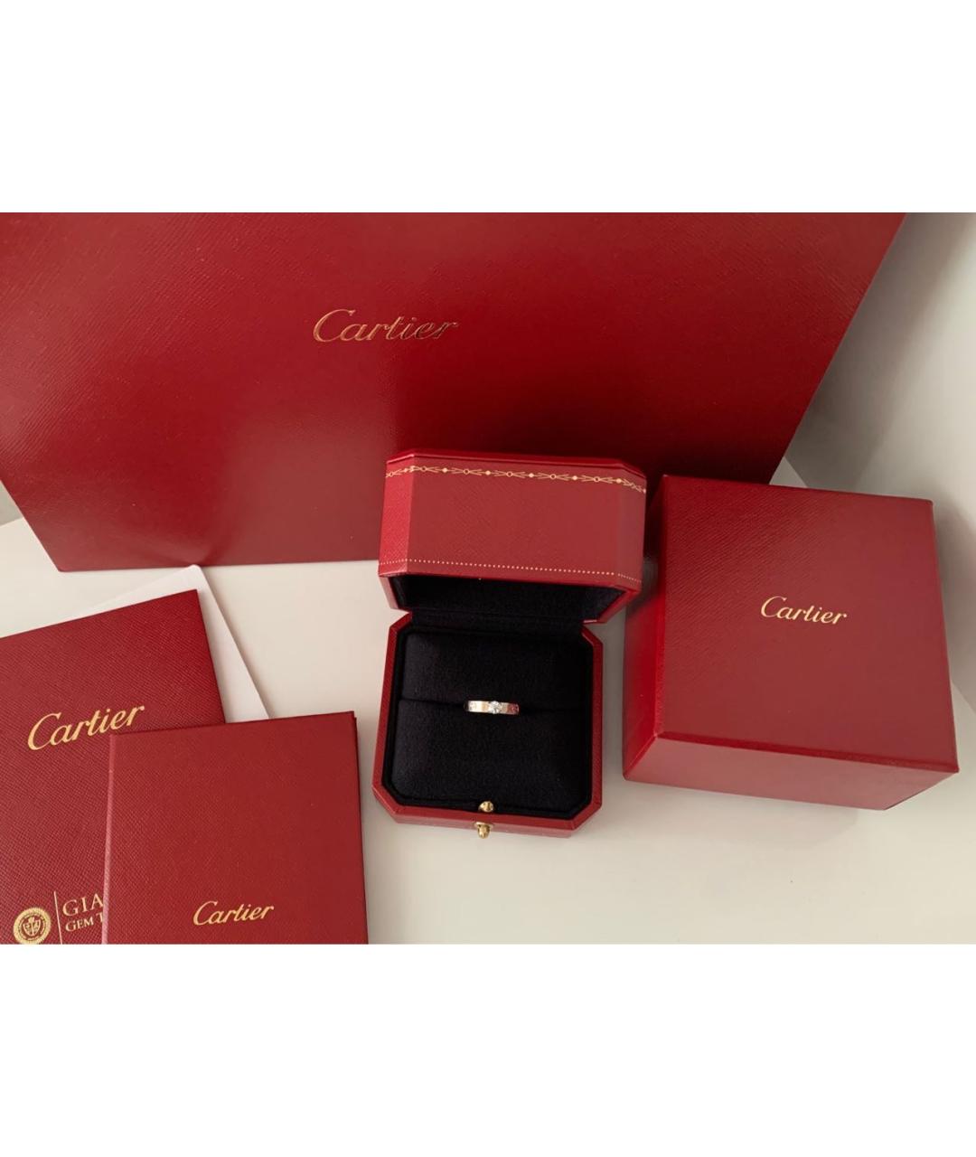 CARTIER Серебряное кольцо из белого золота, фото 8