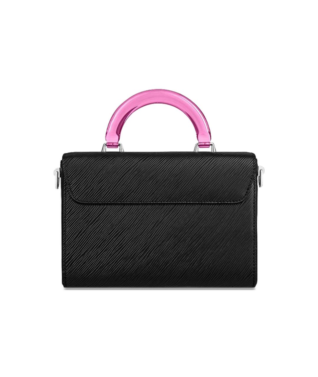 LOUIS VUITTON Черная синтетическая сумка через плечо, фото 2