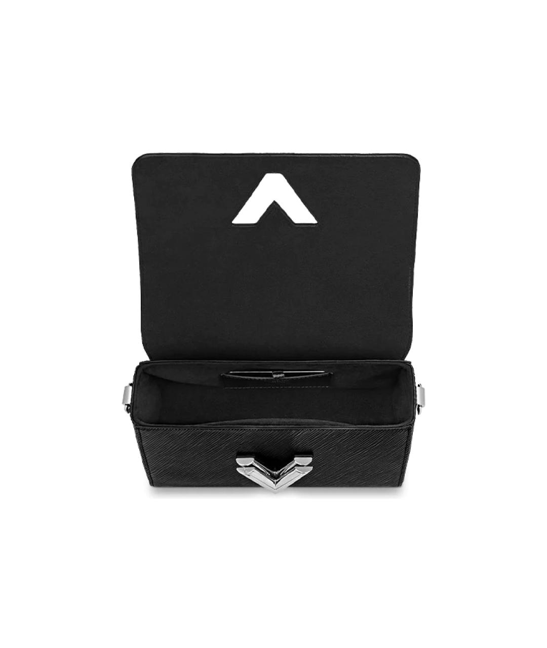 LOUIS VUITTON Черная синтетическая сумка через плечо, фото 4