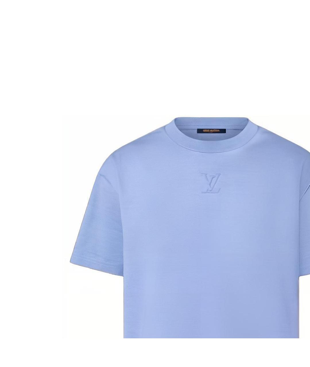 LOUIS VUITTON Синяя футболка, фото 5
