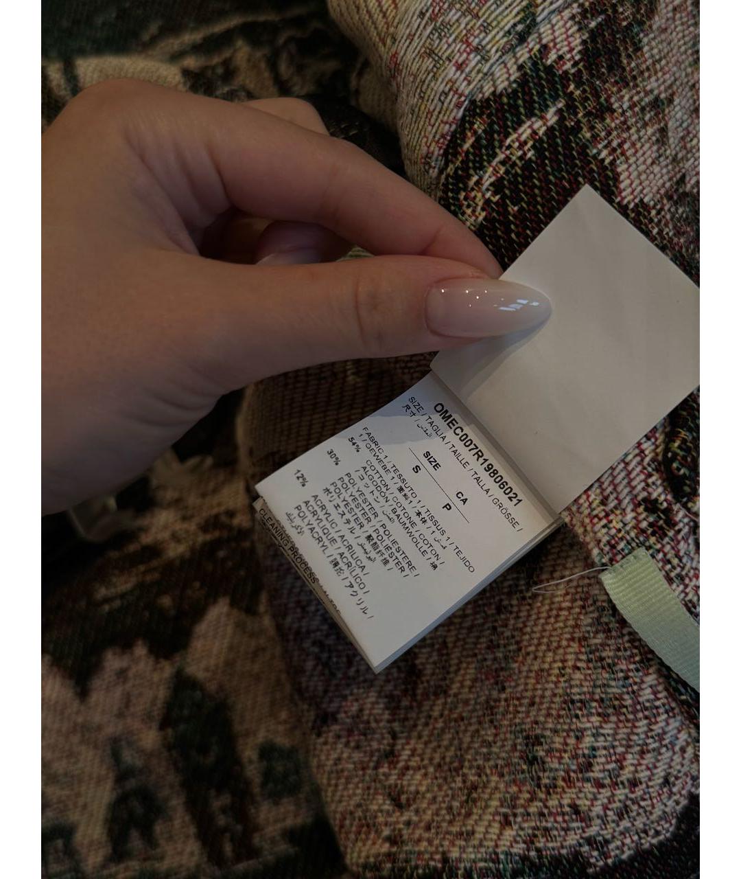 OFF-WHITE Мульти хлопковая куртка, фото 6