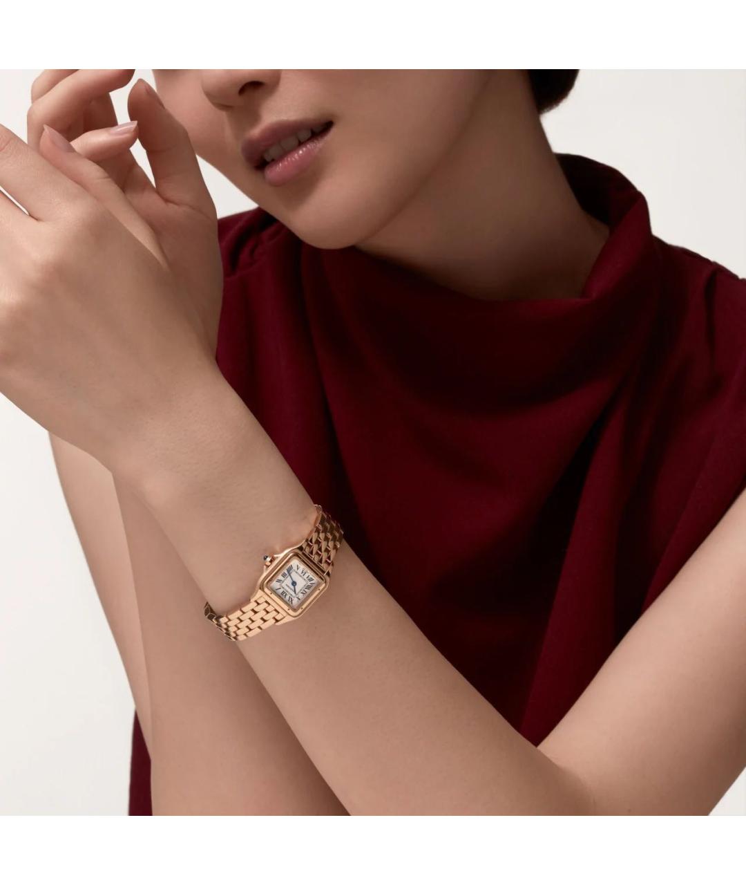 CARTIER Золотые часы из розового золота, фото 2