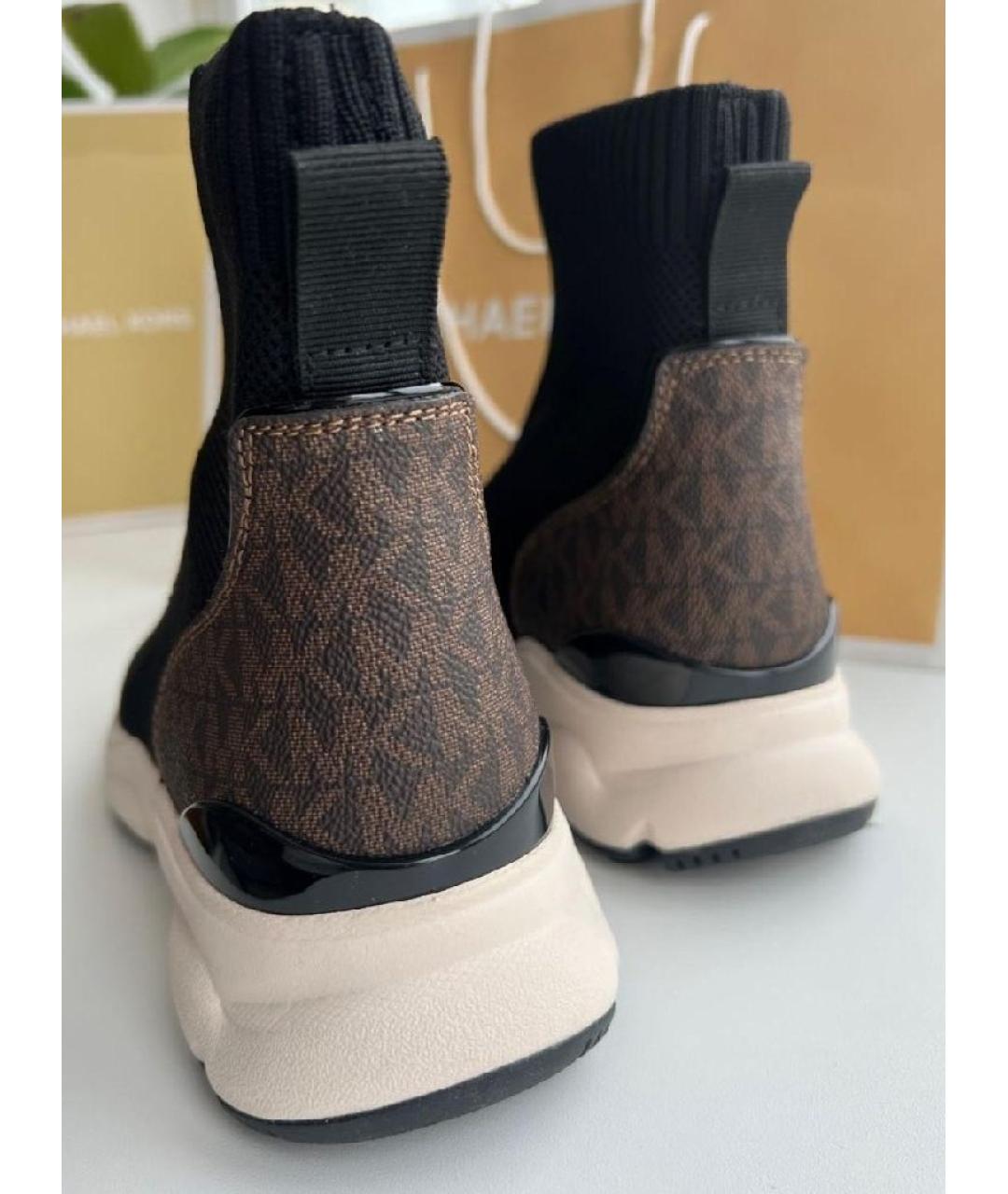 MICHAEL KORS Черные полусапоги, фото 4