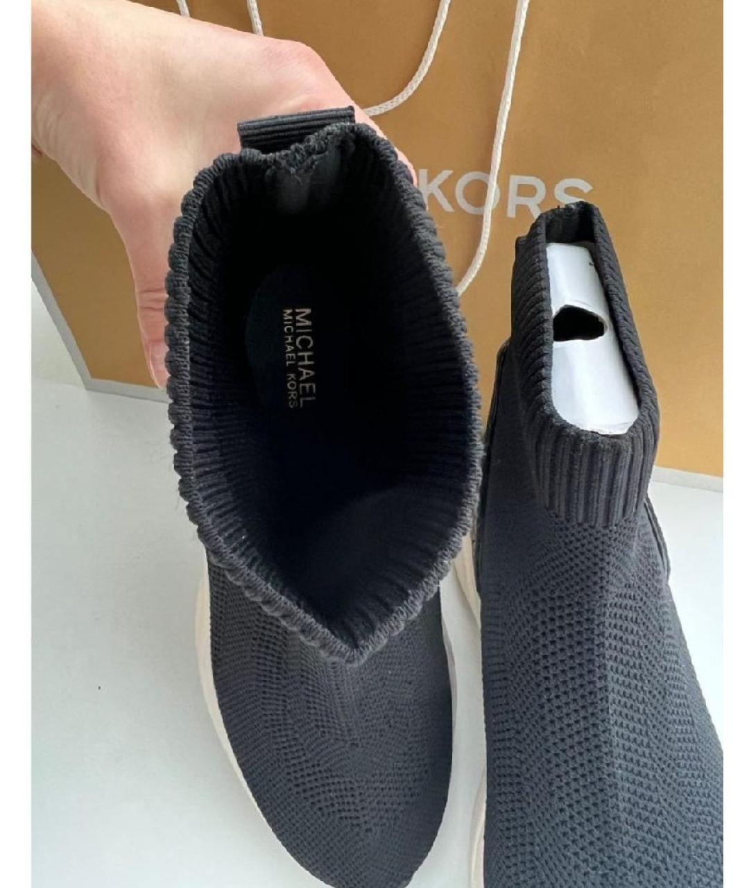 MICHAEL KORS Черные полусапоги, фото 3