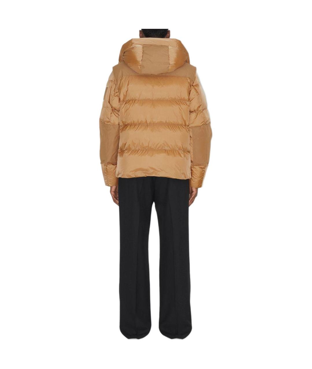 BURBERRY Коричневый пуховик, фото 3