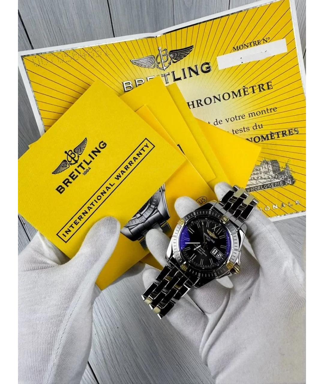 BREITLING Черные часы, фото 2