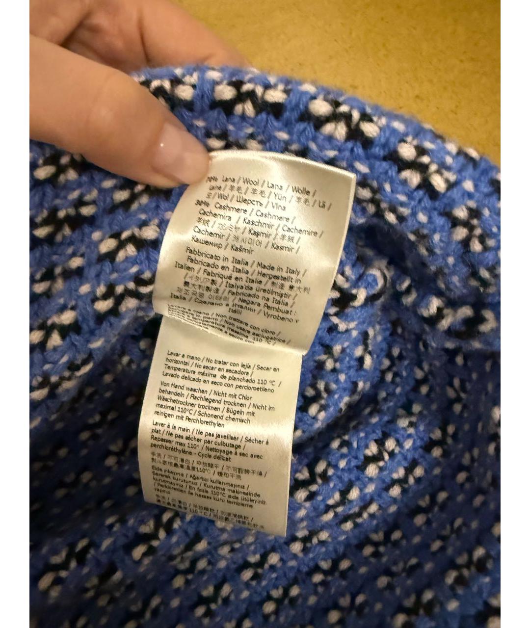 FENDI Мульти шерстяной джемпер / свитер, фото 6