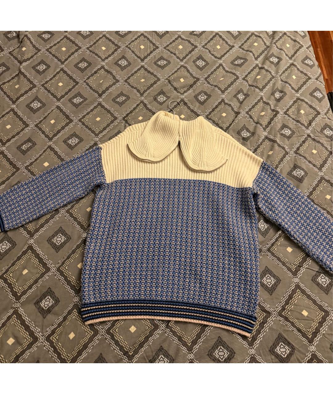 FENDI Мульти шерстяной джемпер / свитер, фото 2