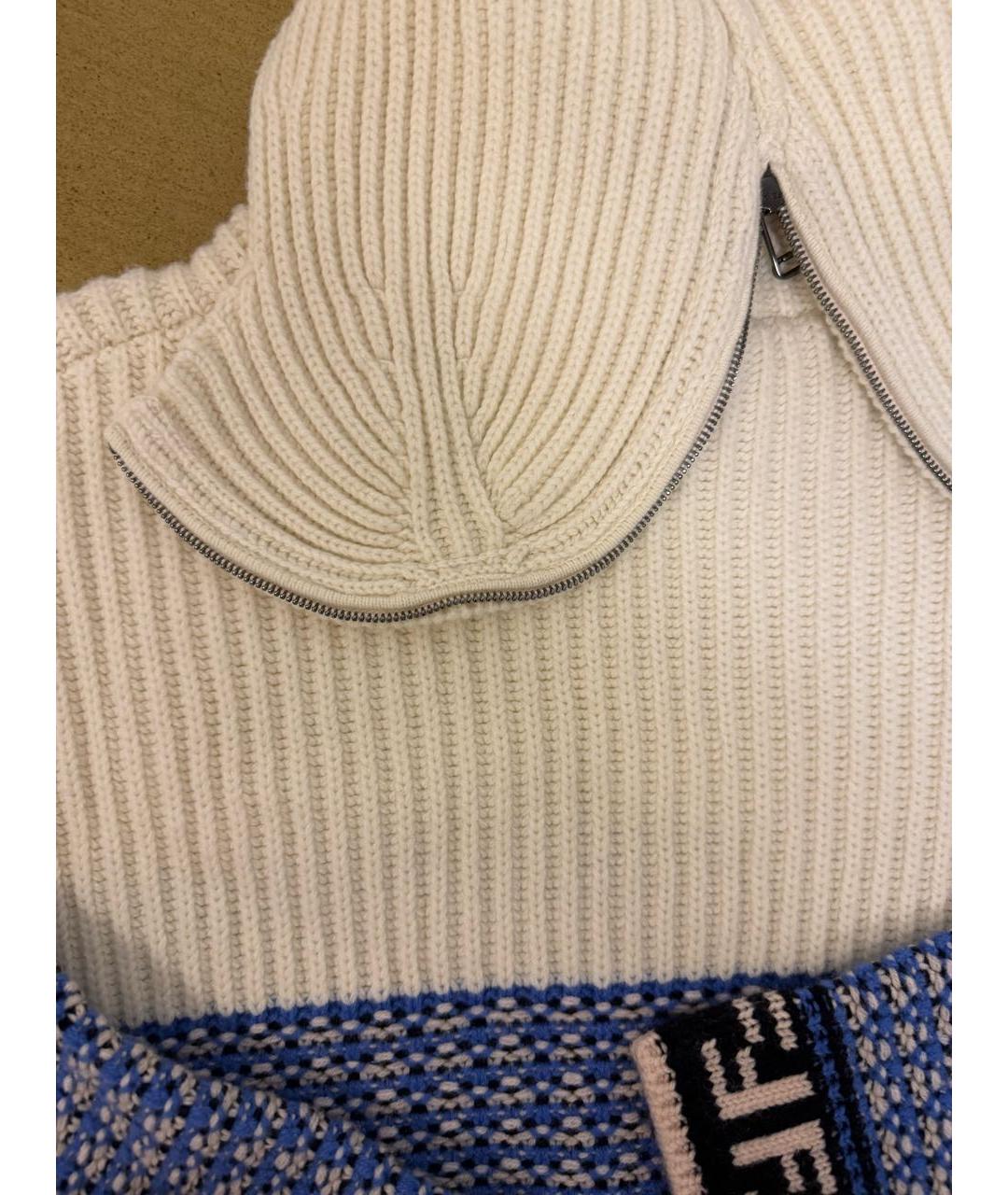 FENDI Мульти шерстяной джемпер / свитер, фото 5