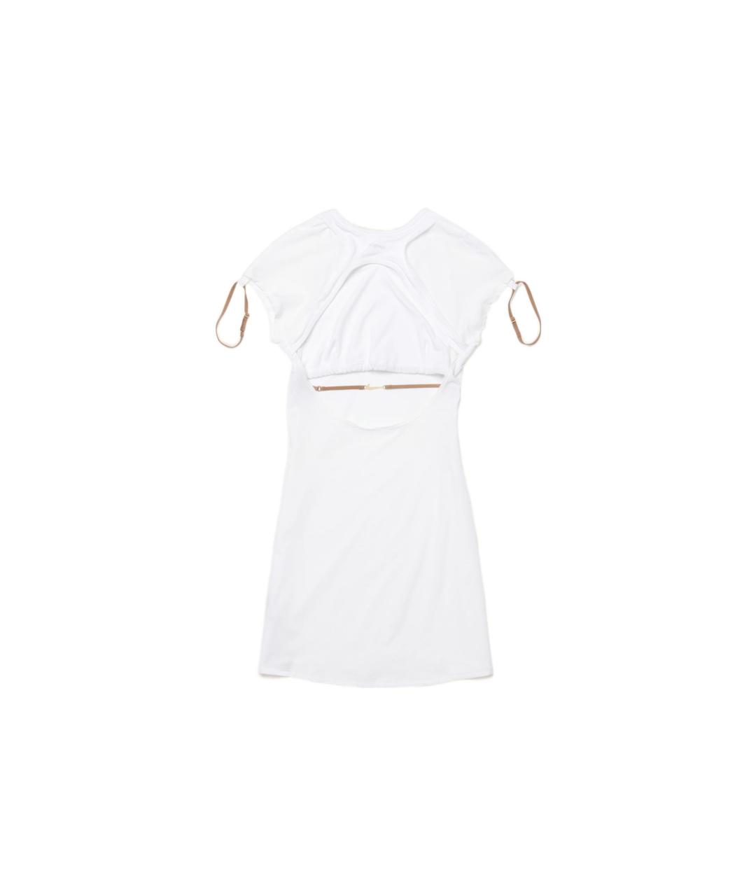 JACQUEMUS Белое повседневное платье, фото 2