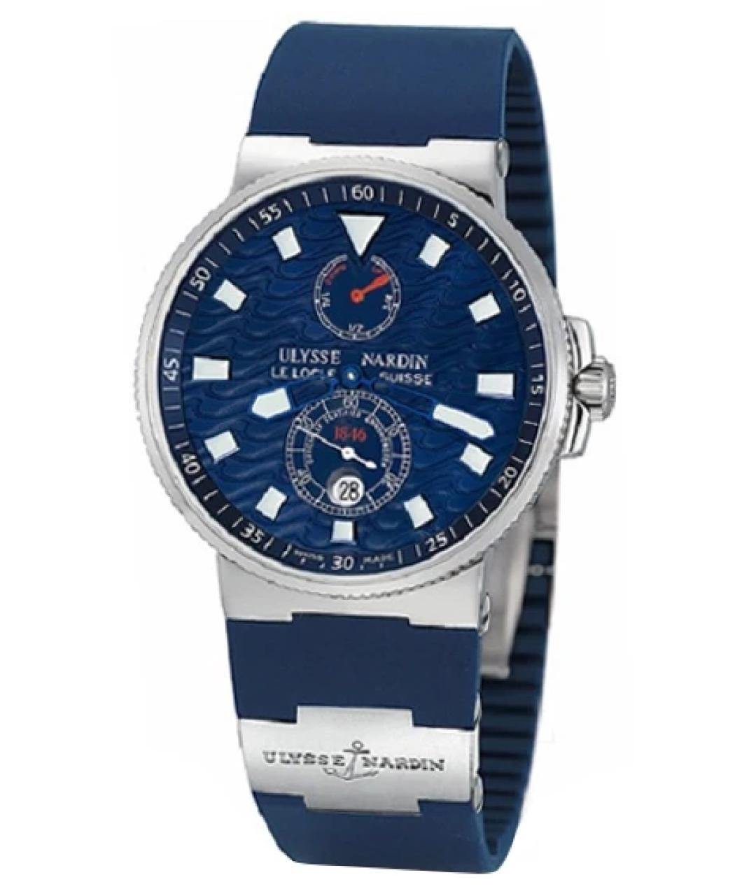 Ulysse Nardin Темно-синие часы, фото 1