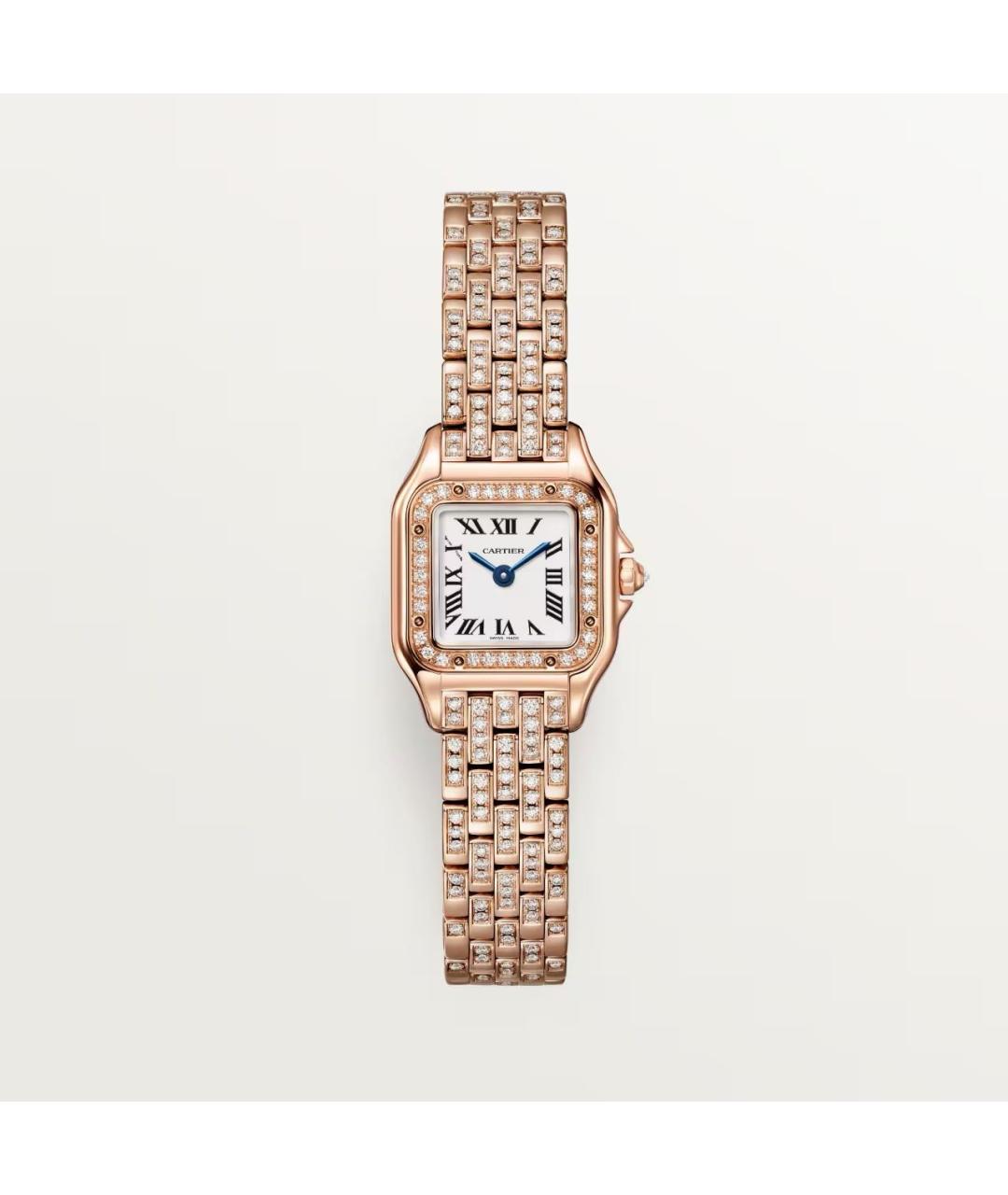 CARTIER Золотые часы из розового золота, фото 4