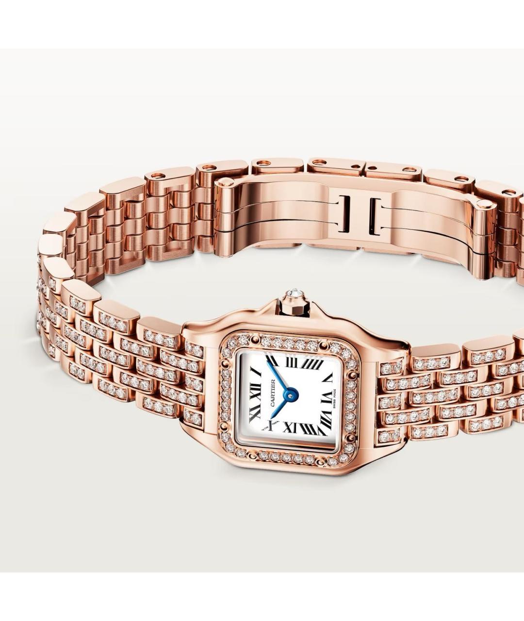 CARTIER Золотые часы из розового золота, фото 3