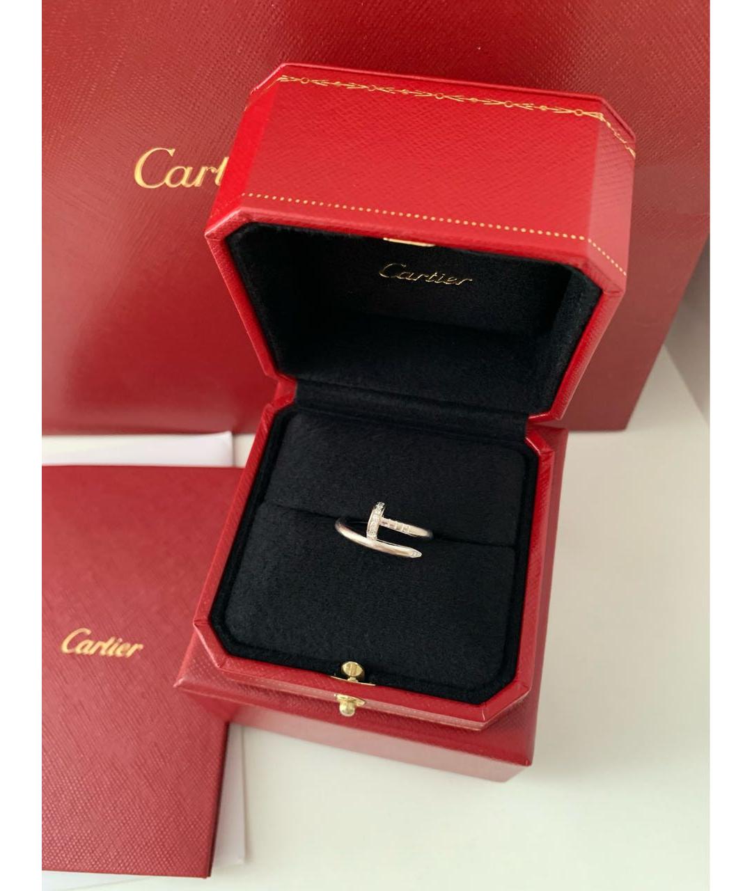 CARTIER Серебряное кольцо из белого золота, фото 2