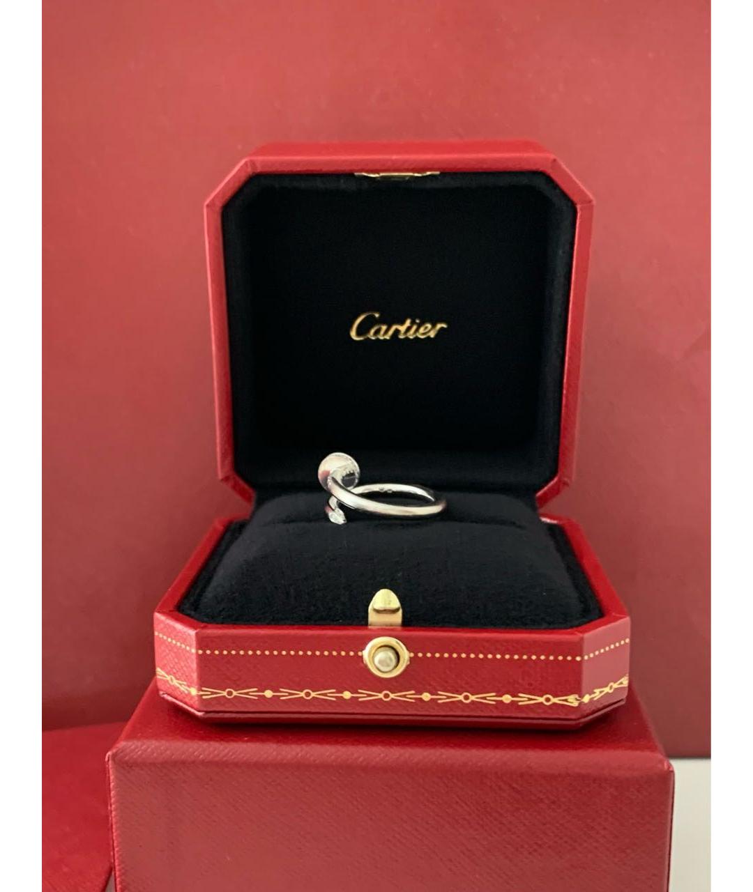 CARTIER Серебряное кольцо из белого золота, фото 5