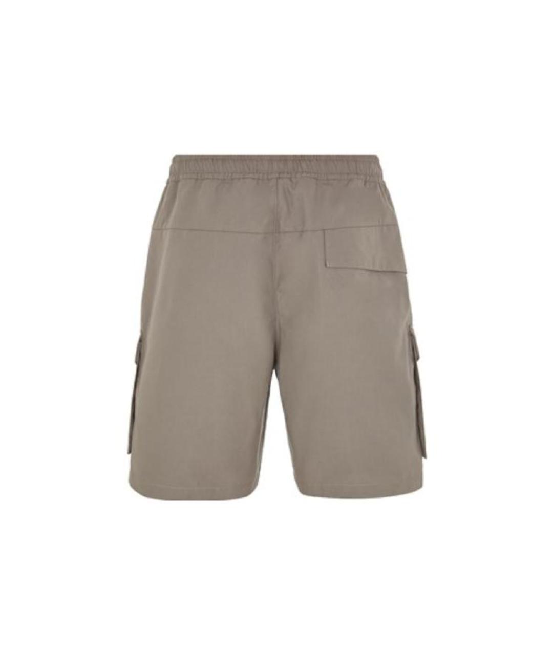 STONE ISLAND Коричневые шорты, фото 2