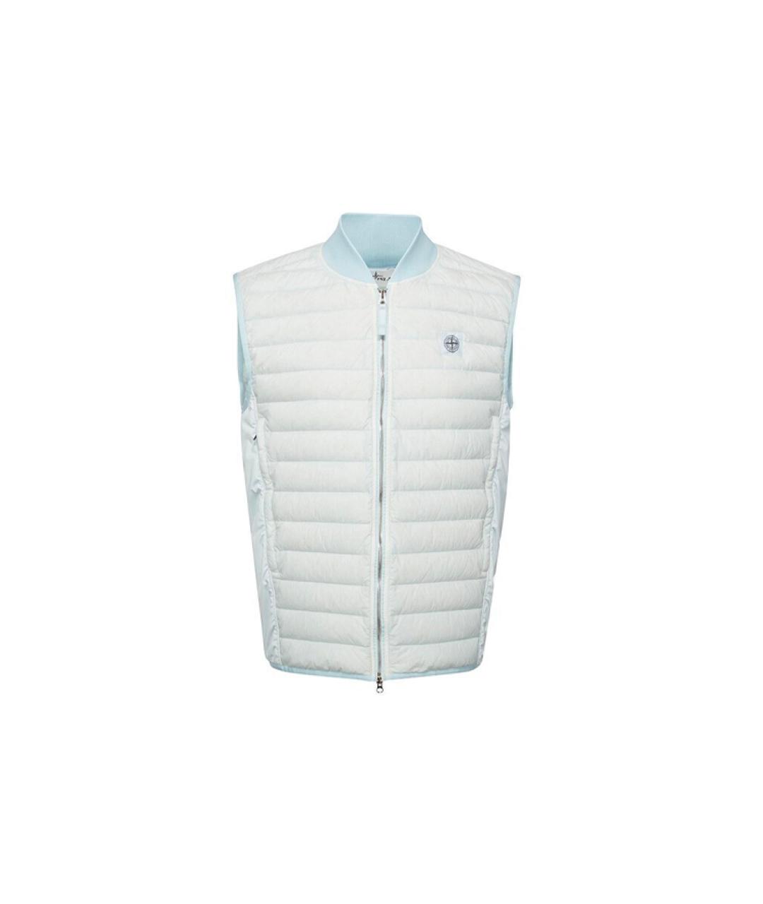 STONE ISLAND Голубой жилет, фото 7