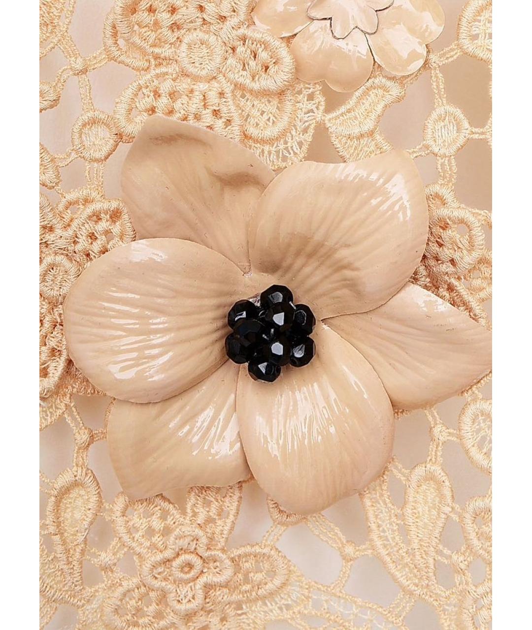 DOLCE&GABBANA Бежевая хлопковая блузы, фото 4