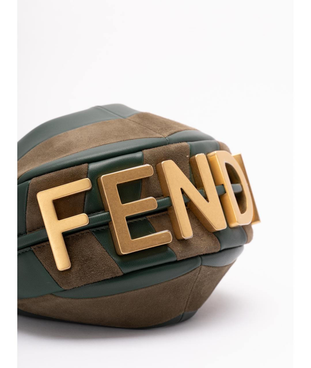 FENDI Мульти замшевая сумка через плечо, фото 5