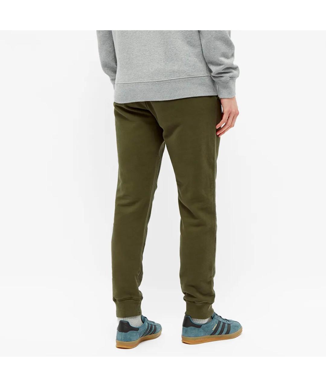 STONE ISLAND Зеленые брюки чинос, фото 3