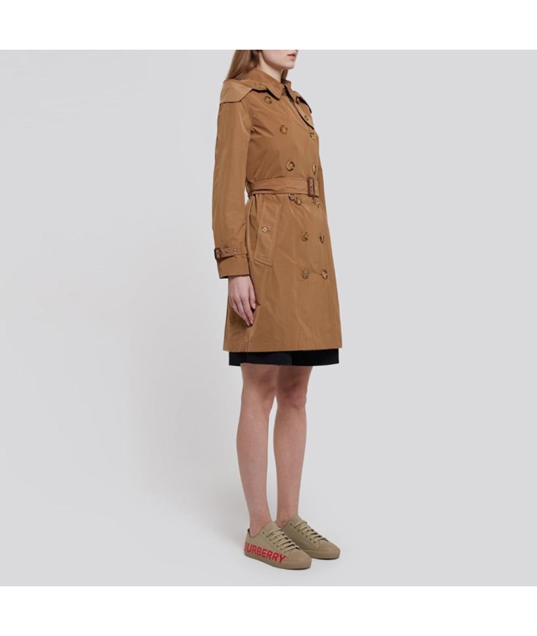 BURBERRY Бежевый тренч/плащ, фото 4