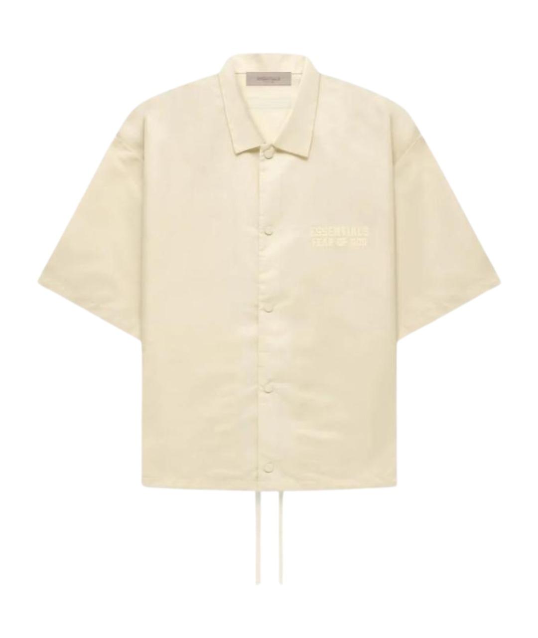 FEAR OF GOD ESSENTIALS Бежевая рубашка, фото 1