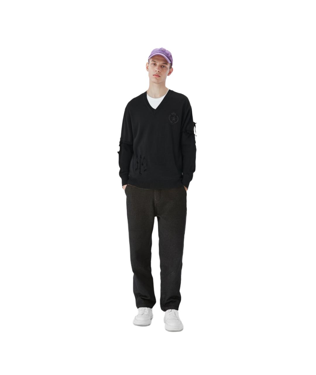 BALENCIAGA Черный джемпер / свитер, фото 3