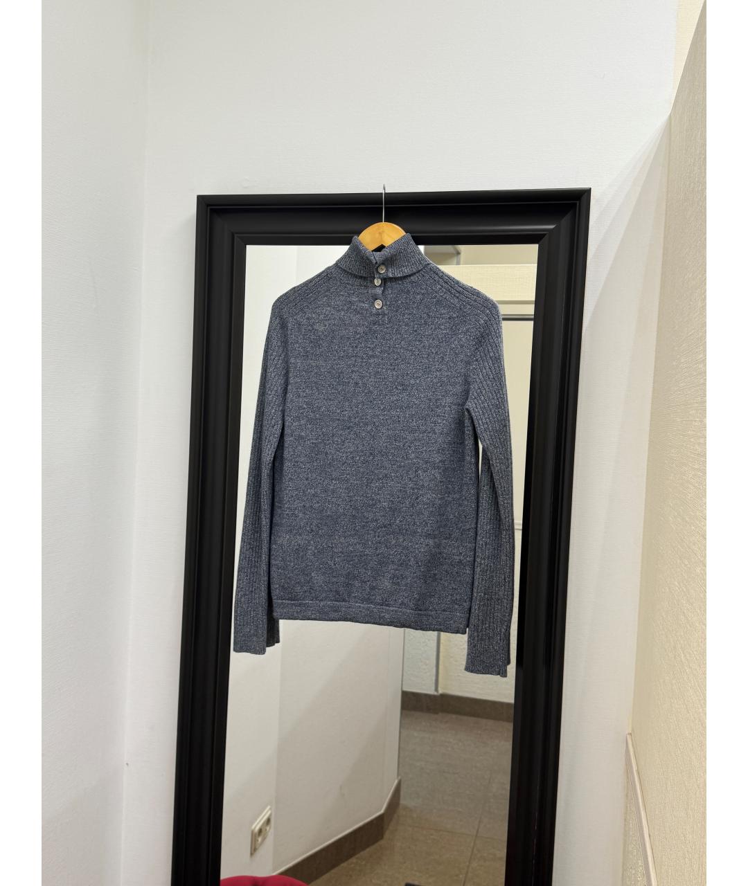 CHANEL Серая кашемировая водолазка, фото 7